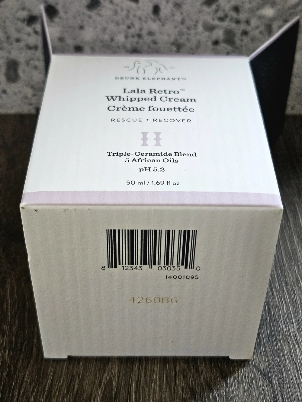 Drunk Elephant Lala Retro Whipped Cream Moisturizer Nourishing Refillable NEW
